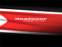 Tablet Screenshot of desfavor.com